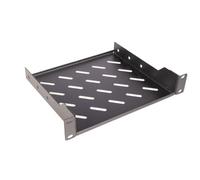 Equip Fixed Shelf 10 Inch for Server Cabinets 1U 20 cm Black