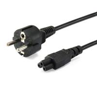 Equip Netzanschlusskabel Schukon. -> IEC C5 St/Bu NEW