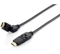 equip High Speed HDMI Cable with Ethernet/Rotatable Connector 5 m Black