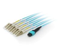 Equip MTP/LC Trunk Fiber Patch Cord OM4 M/M 5.00m NEW