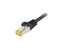 Equip Patch Cable Cat6A Outdoor S/FTP 2 x RJ45 30.00 m Black LSZH