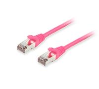 Equip Patch Cable Cat6A U/UTP 2x RJ45 25.00 m Pink