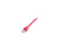 Equip Equipment - Twisted Pair Cable Cat8.1 S/FTP 2 RJ45 Connectors Red Colour