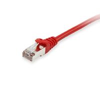Equip Patch Cable RJ45 Cat6A S/FTP (S-STP) PIMF 0.5 m Red 0,50 Meter