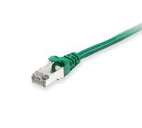 Equip Cat.6A S/FTP Patch Cable. 20m. Green