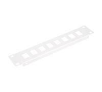Equip Patch Panel 10 Inch with Keystone Mounting 1U Grey