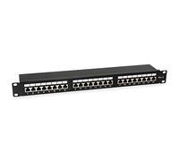 Equip 24-Port Cat.6 Shielded Patch Panel. Light Grey