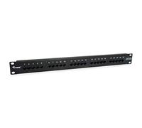 Equip 25-Port Cat.3 RJ45 ISDN Patch Panel, Black