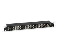 Equip Patch Panel 48x RJ45 Cat6 19 Inch 1HE Grey