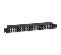 Equip Patch Panel 48x RJ45 Cat6 19 Inch 1HE Grey