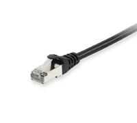 Equip Cat.6A S/FTP Patch Cable. 20m. Black