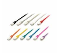 Equip patch cord S/FTP Cat.6a/10G (PIMF) orange 1,0m