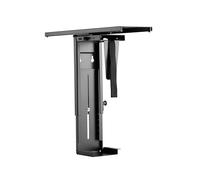 Equip PC holder for under-sink mounting.