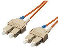 Equip LWL-Patchkabel-Glasfaserkabel SC->SC 62.5/125mμ 3.00m Multimode Duplex OM1