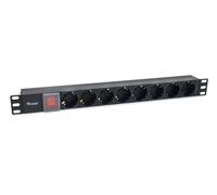 Equip 8-Outlet German Power Distribution Unit With Iec, W128289561 (Distribution Unit With Iec C14 Plug)