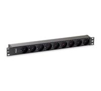 Equip Steckdosenleiste 19"(1HE) 9fach Schukon,1,8m Kabel