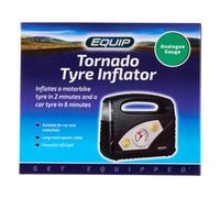 Equip Tornado Tyre Inflator with Analogue Gauge