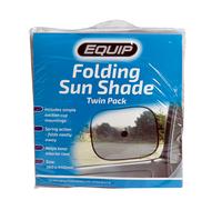 Equip Twin Pack Folding Sun Shade One Size