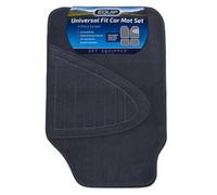 Equip Universal Fit Car Floor Mat Classic Carpet Textile Protection - Grey