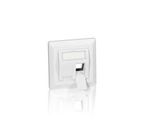 Equip Unterputzdose +Frontplatte 2 Keystone 45Ý NEW