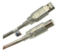 Equip USB 2.0 Cable USB Connection Cable A/Male to B/Male 5.0 m Silver silver 5,