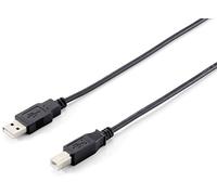 Equip USB 2.0 Cable/USB A Male to USB B Male / 5 m Black