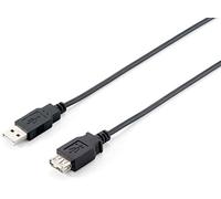 Equip USB 2.0 Extension Cable A to A 3 m M/F Black