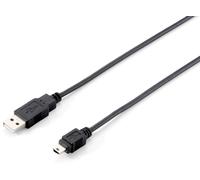 Equip USB 2.0 Kabel, 8 m S/S 128521
