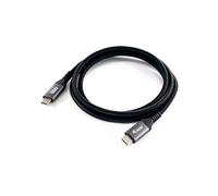 Equip USB 4 Gen 3 C to C Cable M/M 2 m PD3.1 240 W 8 K/60 Hz 40 Gbps Black 12838