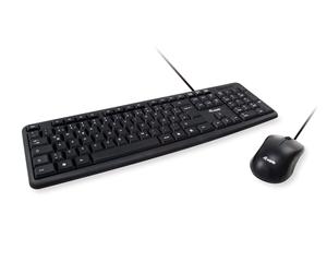 Equip Wired Combo Keyboard + Mouse, Black, It