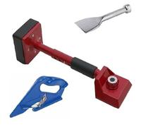 Equip247uk 3 Piece Carpet Fitting Tool Kit - Knee Kicker/Cutter/Bolster