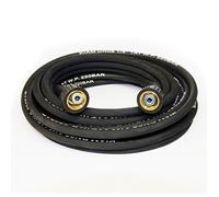 Equip2clean 1/4" Rubber High Pressure Hose for Pressure Washers with M22 Female Screw Thread | 220 Bar/3190 PSI | Durable, High-Performance Hose | Compatible with M22 Connectors | 8 Metres
