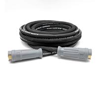 Equip2clean 5/16" Heavy Duty Pressure Washer Replacement Hose for Karcher EASY!Lock System | 15 Metres | 250 Bar/3625 PSI Max Pressure | Rubber Sleeved Reinforced Braided Design | Hot Water Compatible