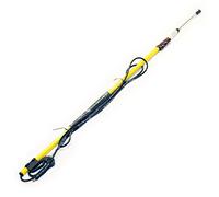 Equip2clean 7.2m Telescopic Extendable Pressure Washer Lance with Trigger Gun | Jet Wash Lance Four Section Pole Quick Release | Socket Lock System on Poles for Strength and Durability