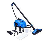 Equip2clean Aquarius Pro Steam Cleaner Machine | 2000W 5 Bar High Pressure Cleaning Steamer | Multi Surface Steamer for Cleaning Cars Floors Upholstery Grout | 2L Tank 30 Min Steam Runtime