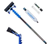 Equip2clean Aquaspray® Venom Bundle Kit - 25ft Water-fed Telescopic Window Cleaning Pole + Inline Di-Filter + TDS Meter