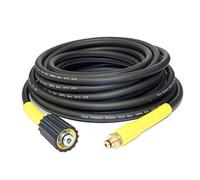 Equip2clean C-Clip Bayonet Hose - High-Pressure Reinforced Braided Hose, Compatible for Karcher K2, K3, K4, K5, K6, K7 Pressure Washers, M22 Female Coupling, 180 Bar, 60°C Max Temperature, 15 Metres