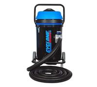 Equip2clean CYCLONE Polypropylene Gutter Vacuum Cleaner with 28ft Carbon Push-Fit Gutter Pole Kit | 3600W Triple Motor | 72mm Cyclonic Side Inlet | Professional Corded Vacuum Cleaner for Wet & Dry Use