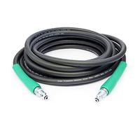 Equip2clean Domestic Pressure Washer Hose, Quick Connect SDS Fittings, Durable Reinforced Textile Braiding, Compatible for Bosch AQT Pressure Washers with 180 Bar Max Pressure, 8 Metres