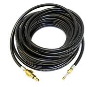 Equip2clean Flexible Drain Unblocker Hose for Pressure Washers | 30 Metres | Compatible Fit for Qualcast Jet Washer | Jetting Hose with Wiggly Nozzle | Forward & Rear Jets for Drain Clearing