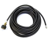 Equip2clean Flexible Drain Unblocker Hose with Retrojet Nozzle | 10 Metres | Compatible for Karcher HD Pressure Washers | 2300 PSI / 160 BAR Max Working Pressure | Ideal for Blocked Drains & Pipes