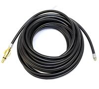 Equip2clean Flexible Drain Unblocker Hose with Retrojet Nozzle | 7 Metres | Compatible for Aldi Workzone Pressure Washers | 2300 PSI / 160 BAR Max Working Pressure | Ideal for Blocked Drains & Pipes