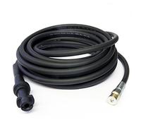 Equip2clean Flexible Drain Unblocker Hose with Rotary Nozzle | 2610PSI/180BAR Max Working Pressure | Ideal for Blocked Drains & Pipes | Compatible for Karcher K Series Pressure Washers | 30 Metres