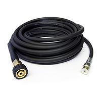 Equip2clean Flexible Drain Unblocker Hose with Rotary Nozzle | 30 Metres | Compatible for Karcher HD Series Pressure Washers | 2610PSI / 180BAR Max Working Pressure | Ideal for Blocked Drains & Pipes