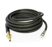 Equip2clean Flexible Drain Unblocker Hose with Rotary Nozzle | 8 Metres | Compatible for Titan Screwfix Pressure Washers | 2610 PSI / 180 BAR Max Working Pressure | Ideal for Blocked Drains & Pipes