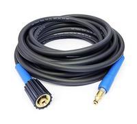 Equip2clean High Pressure Washer Replacement Hose | 6 Metres | Compatible for Nilfisk Alto Pressure Washers | Fits C100-E150 Models | 180 Bar Rated Power Hose with Bayonet & Screw Thread Fittings