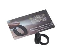 Equipment | 2-Piece Set - Professional Magic Props | Party Shows, Children, Adults, Talent Shows, Jump On The Ring 6.6 x 6.6 cm, Scorrim