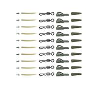 Equipment - Anti- Sleeve Terminal Connectors Hooks - Hooks Quick Links Anti-nets Sleeves for Cod Trout Perch - For Bass Trout Cod Reservoirs Rivers Outdoor Lakes