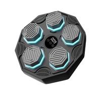 Equipment boxing interactive musical wall training LED sound sensors timer performance cardio reinforcement coordination reactivity foldable design robust safety wall mount practical do