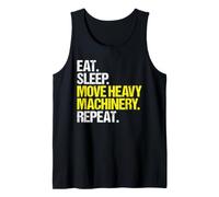 Equipment Hauler Eat Sleep Routine Tank Top